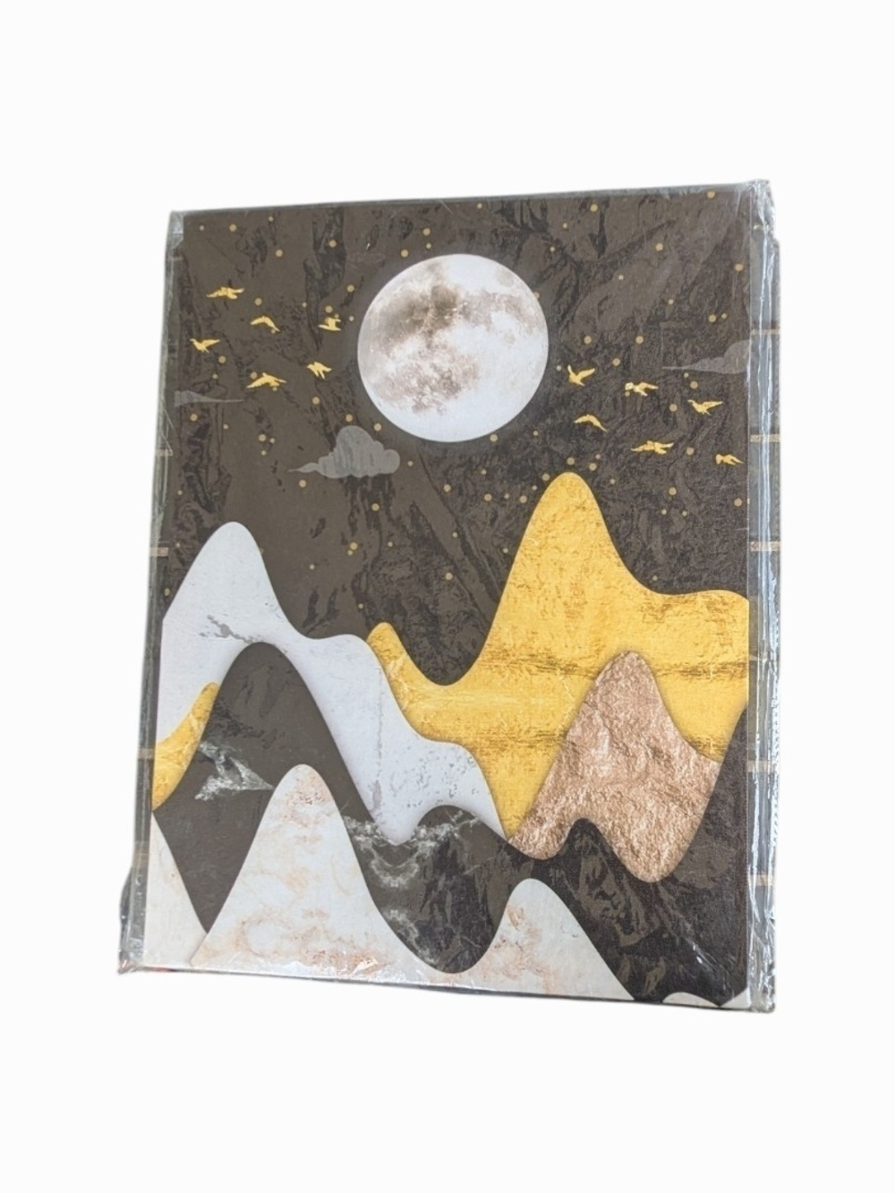 Moon & Mountain Canvas Hanging Wall Decor